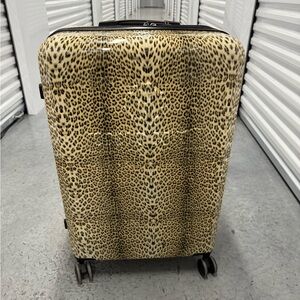 CAVALLI CLASS BY ROBERTO CAVALLI Cheetah-Print Hardside Suitcase